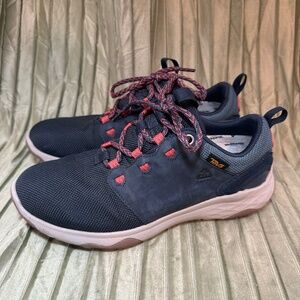 Teva hiking shoes, navy blue, size 7.5